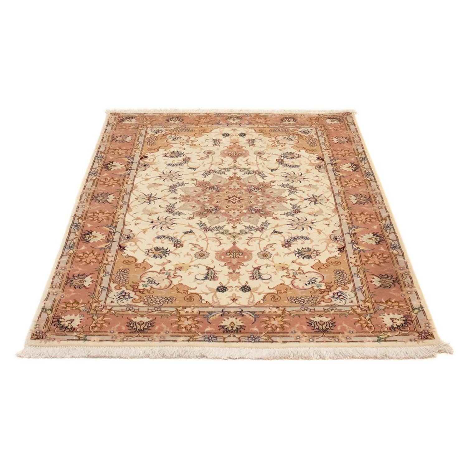 Tapis persan - Tabriz - Royal - 154 x 100 cm - beige
