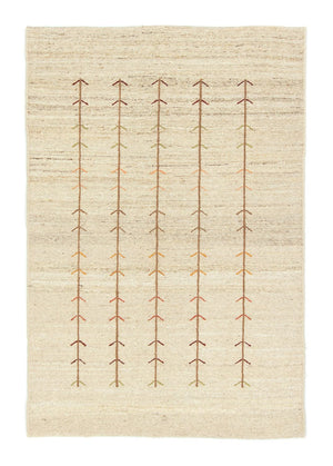 Tapis Gabbeh - Persan - 145 x 101 cm - beige