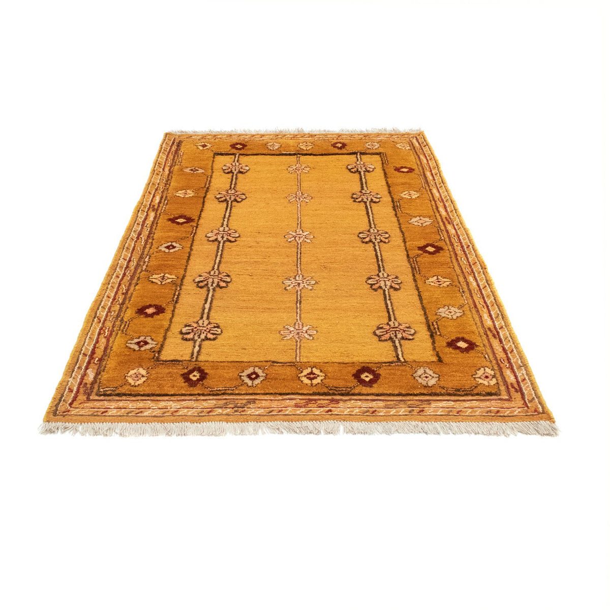 Tapis Gabbeh - Persan - 173 x 116 cm - or