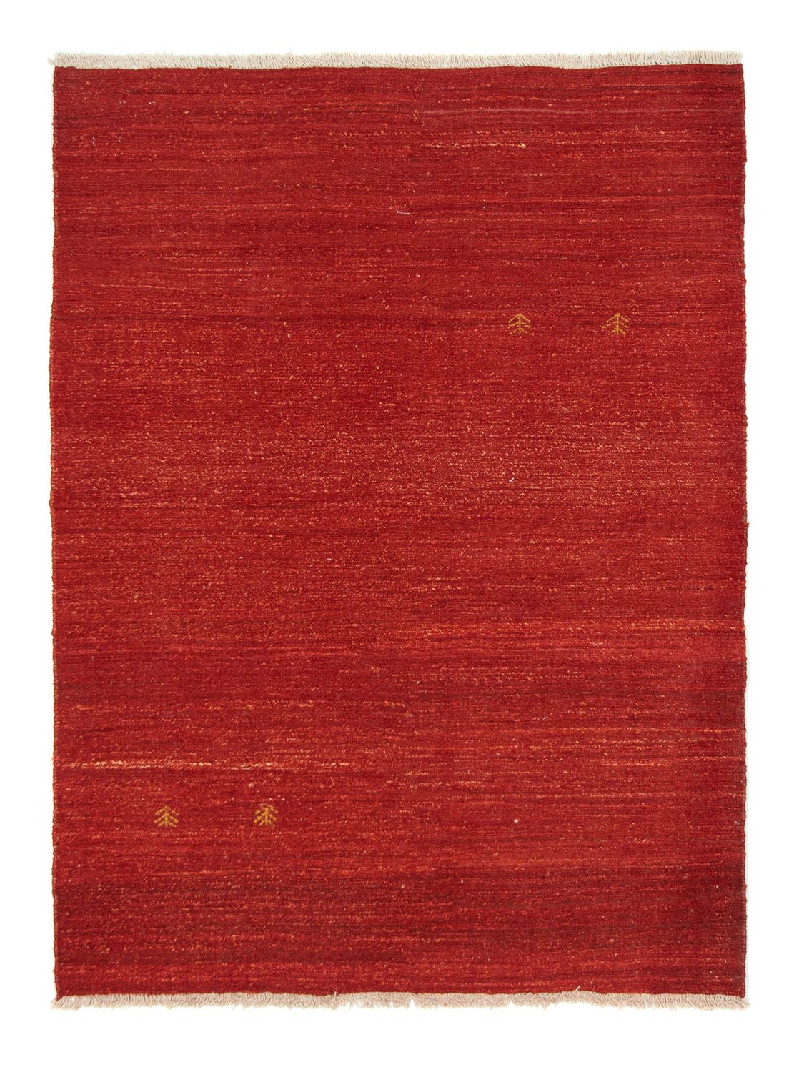 Tapis Gabbeh - Persan - 168 x 123 cm - rouge