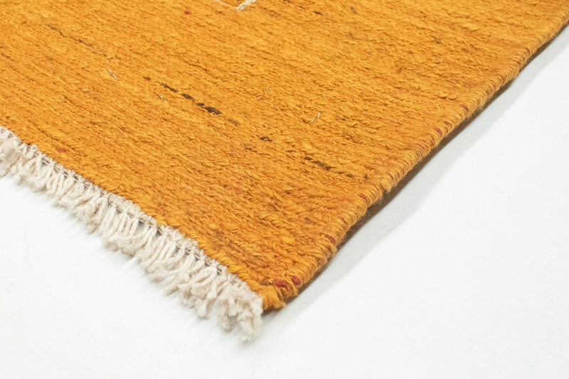 Tapis Gabbeh - Persan - 188 x 123 cm - or