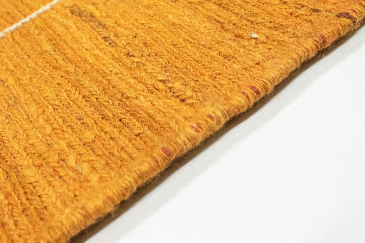 Tapis Gabbeh - Persan - 188 x 123 cm - or