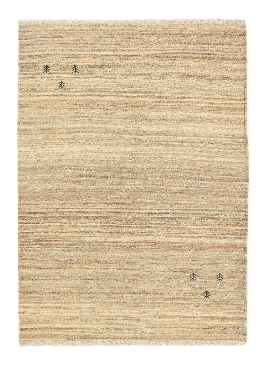 Tapis Gabbeh - Persan - 178 x 124 cm - beige