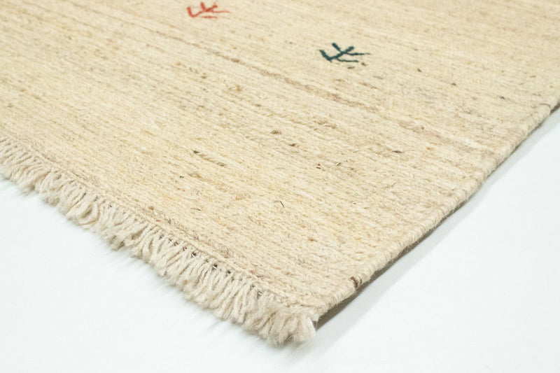 Tapis Gabbeh - Persan - 138 x 75 cm - beige