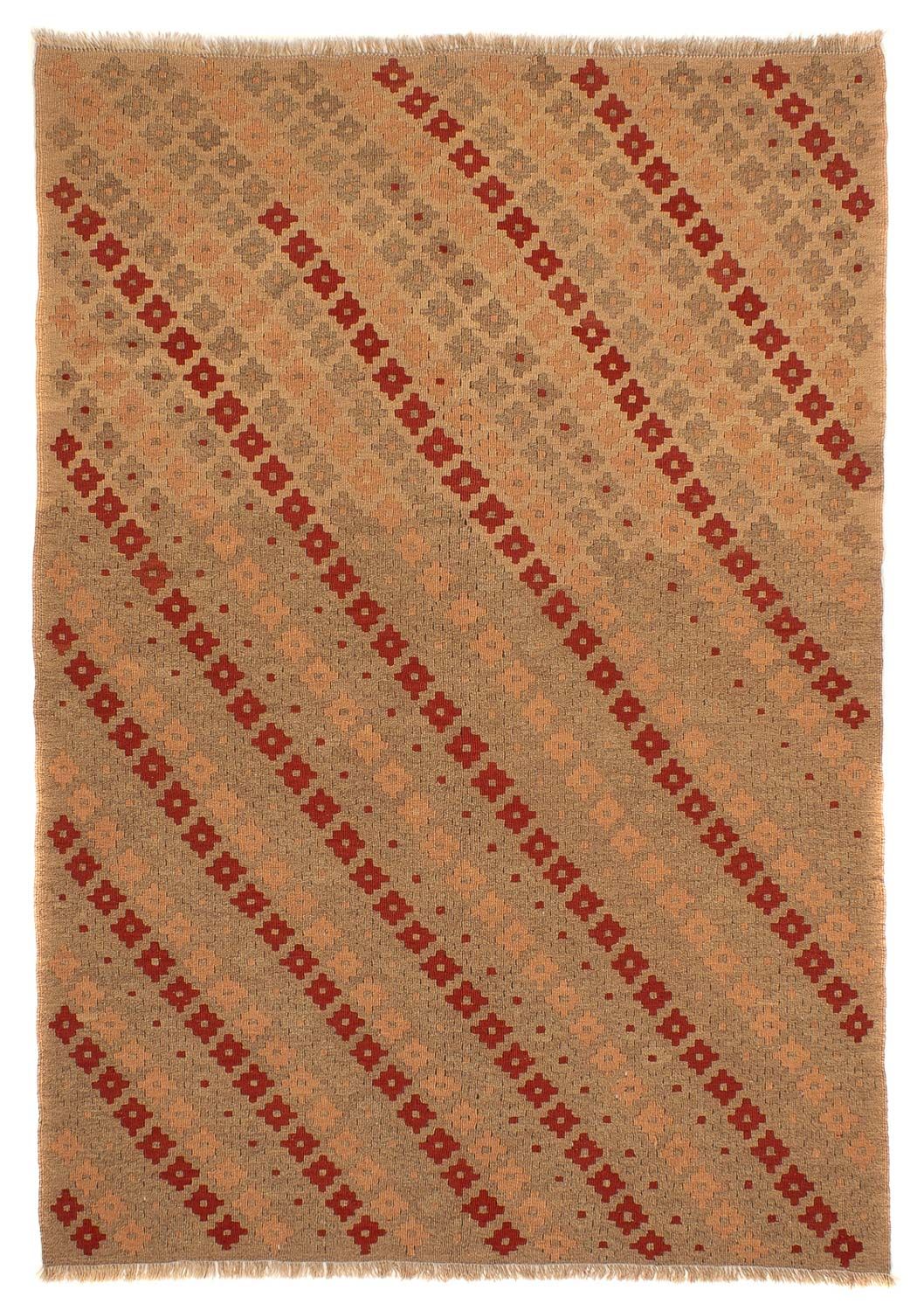 Tapis Kelim - Oriental - 215 x 155 cm - marron clair