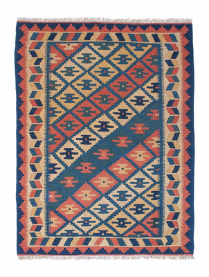 Tapis Kelim - Oriental - 170 x 128 cm - multicolore