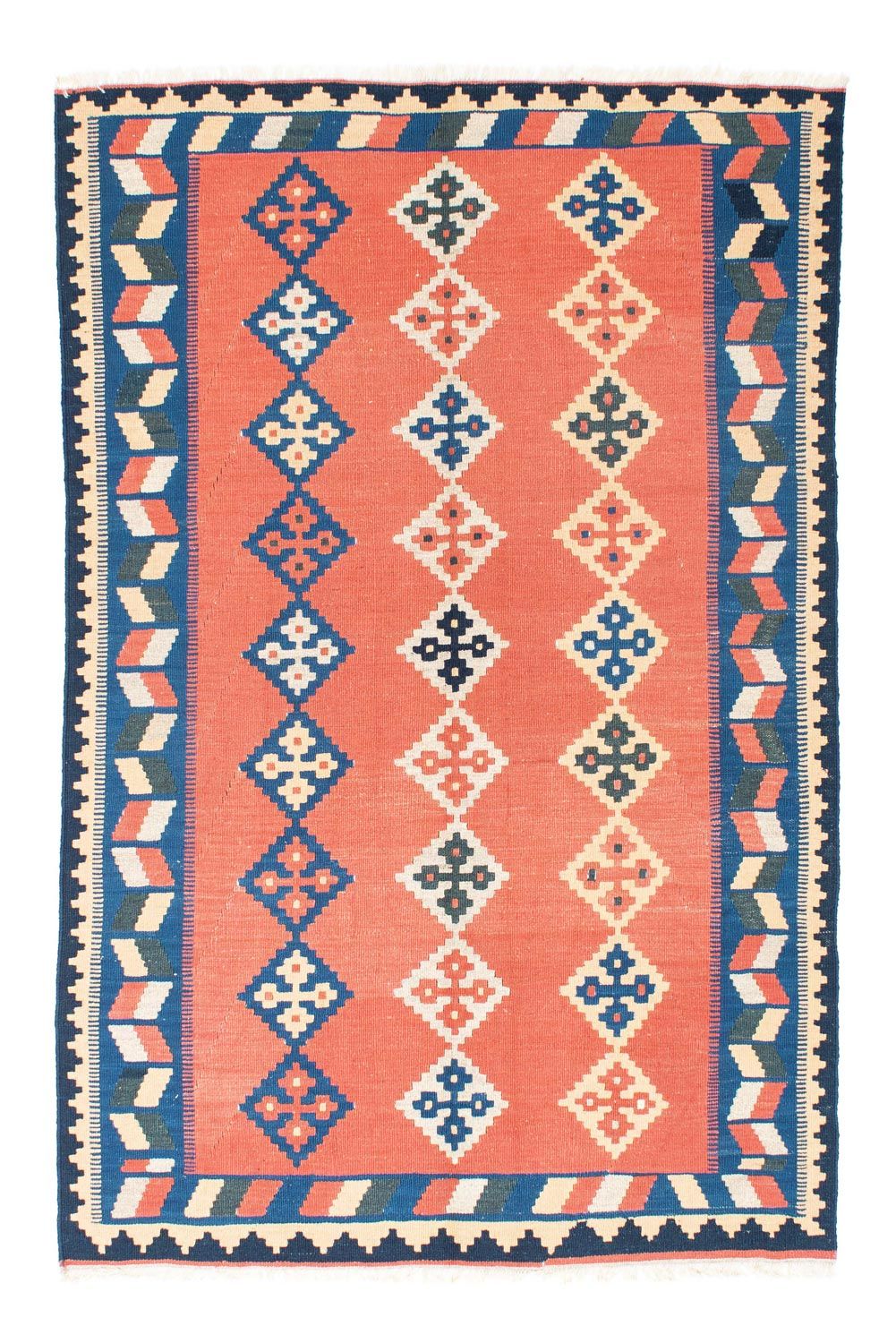 Tapis Kelim - Oriental - 193 x 135 cm - orange