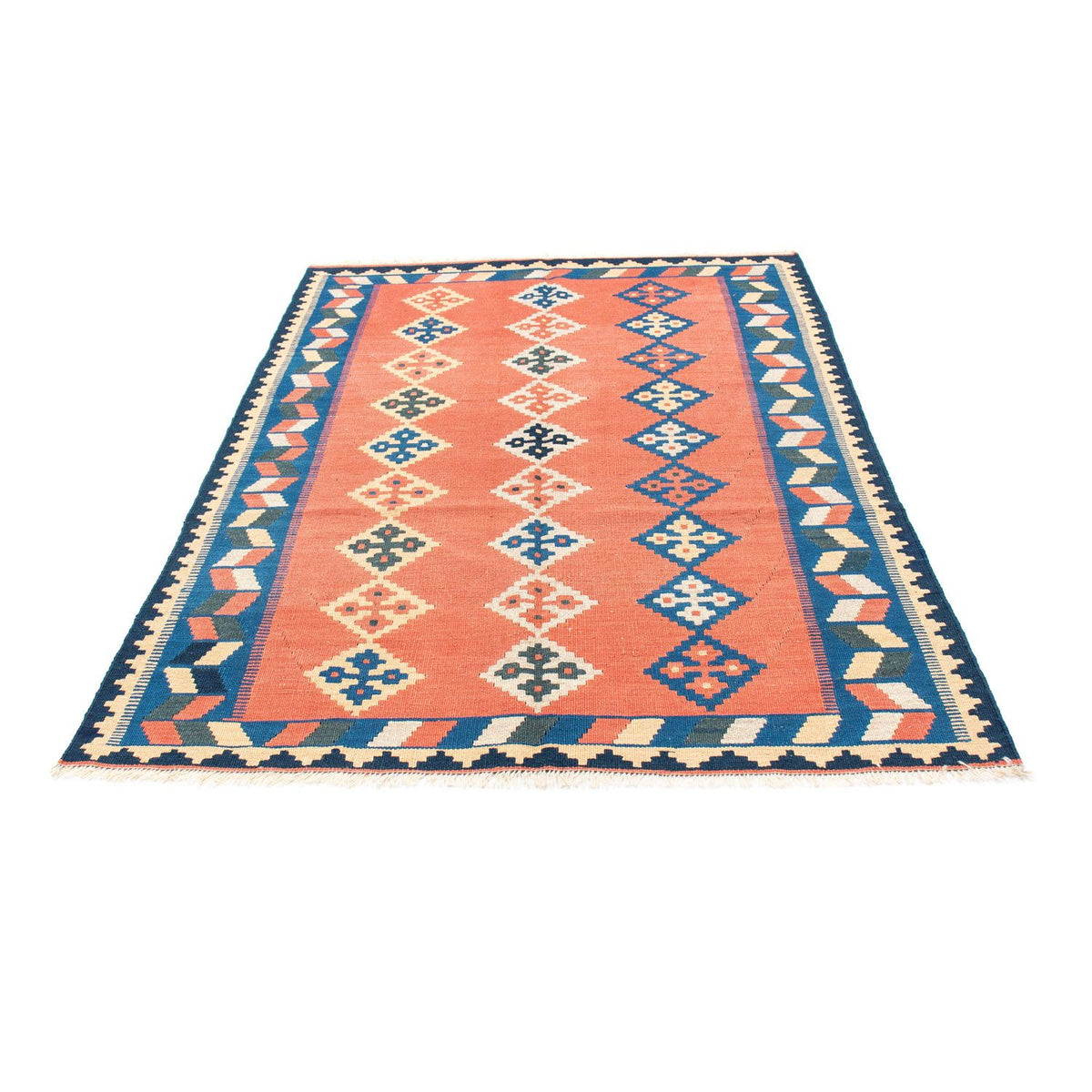 Tapis Kelim - Oriental - 193 x 135 cm - orange