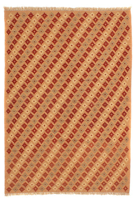 Tapis Kelim - Oriental - 214 x 158 cm - marron clair