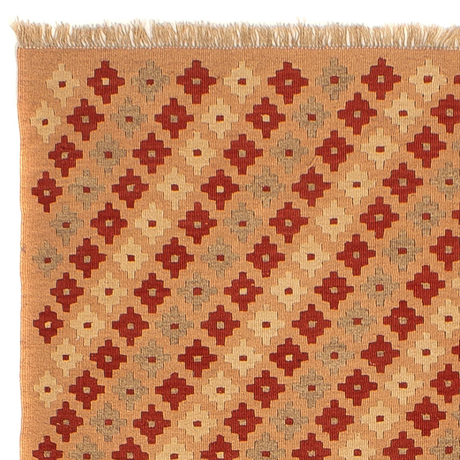 Tapis Kelim - Oriental - 214 x 158 cm - marron clair