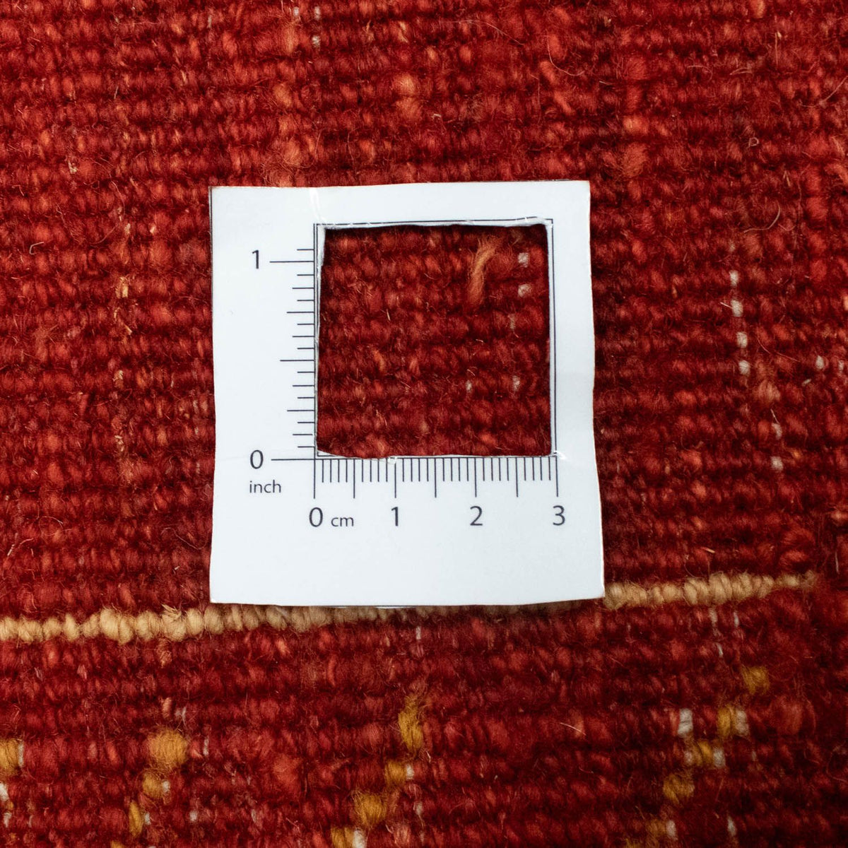 Tapis Gabbeh - Persan - 191 x 152 cm - rouge