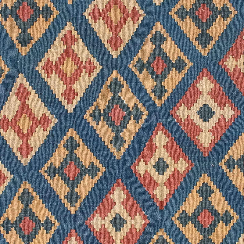 Tapis Kelim - Oriental - 193 x 124 cm - bleu