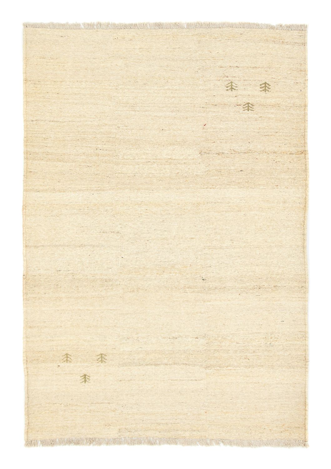 Tapis Gabbeh - Persan - 171 x 120 cm - beige