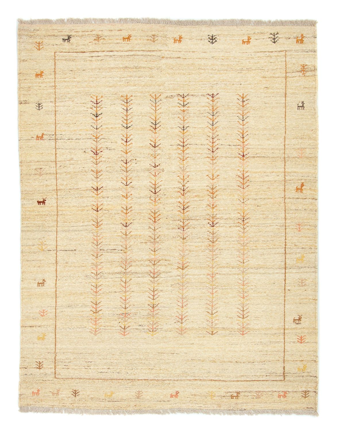 Tapis Gabbeh - Persan - 200 x 150 cm - beige