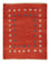 Tapis Gabbeh - Persan - 192 x 152 cm - rouge