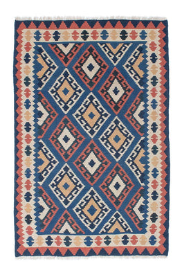 Tapis Kelim - Oriental - 172 x 115 cm - bleu