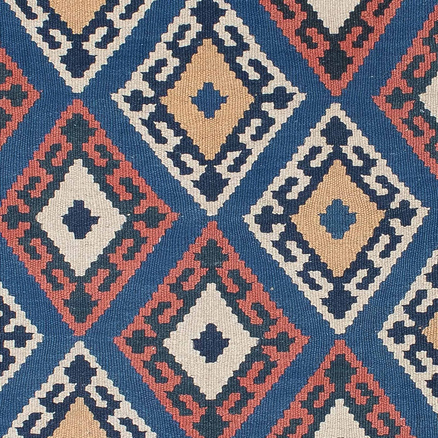 Tapis Kelim - Oriental - 172 x 115 cm - bleu
