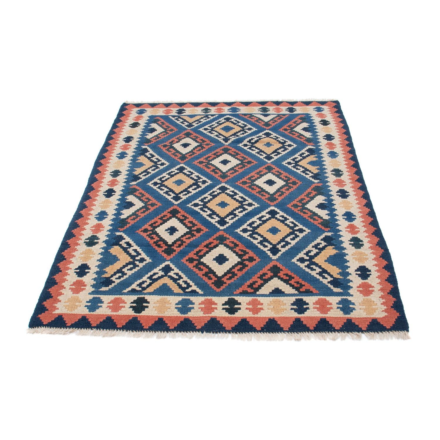 Tapis Kelim - Oriental - 172 x 115 cm - bleu