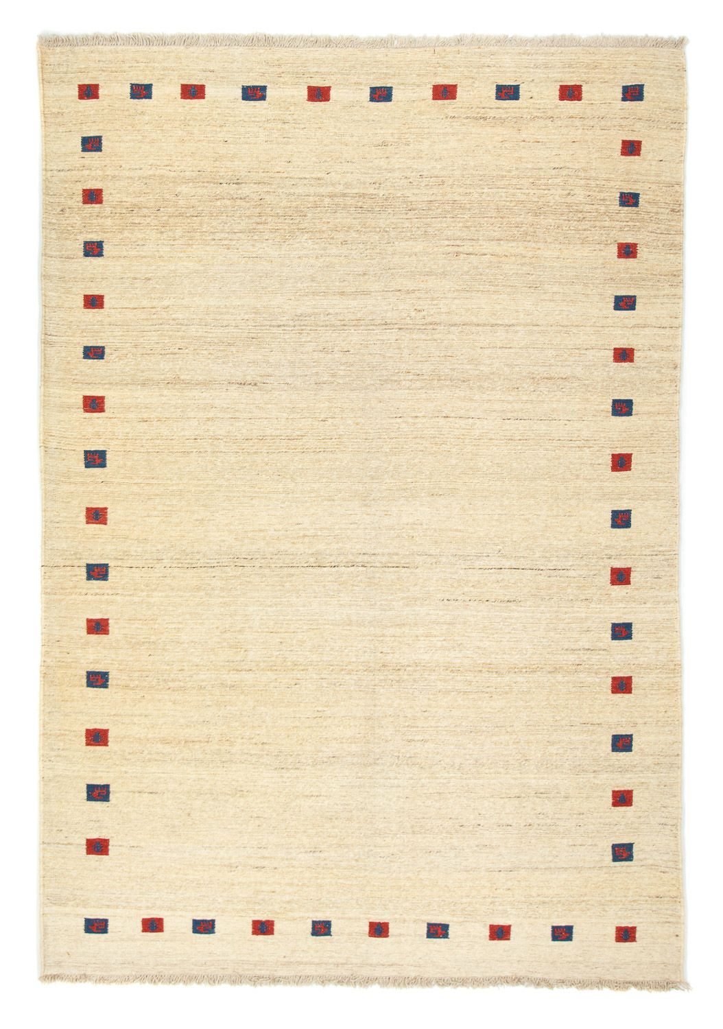 Tapis Gabbeh - Persan - 252 x 170 cm - beige