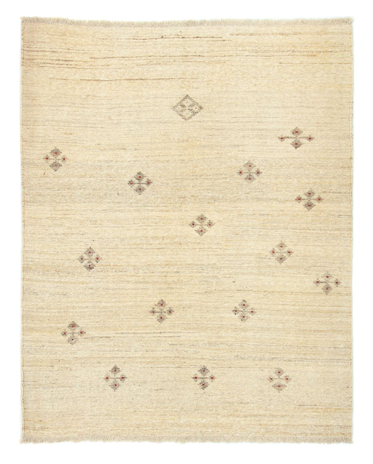 Tapis Gabbeh - Persan - 198 x 154 cm - beige