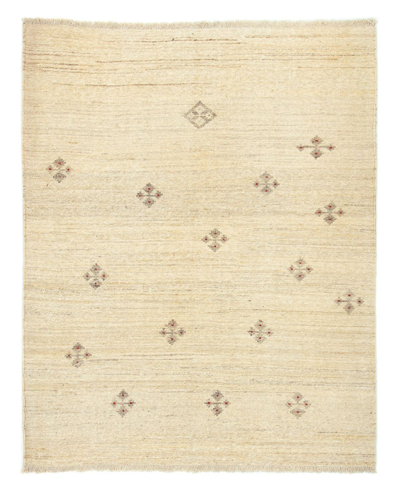 Tapis Gabbeh - Persan - 198 x 154 cm - beige