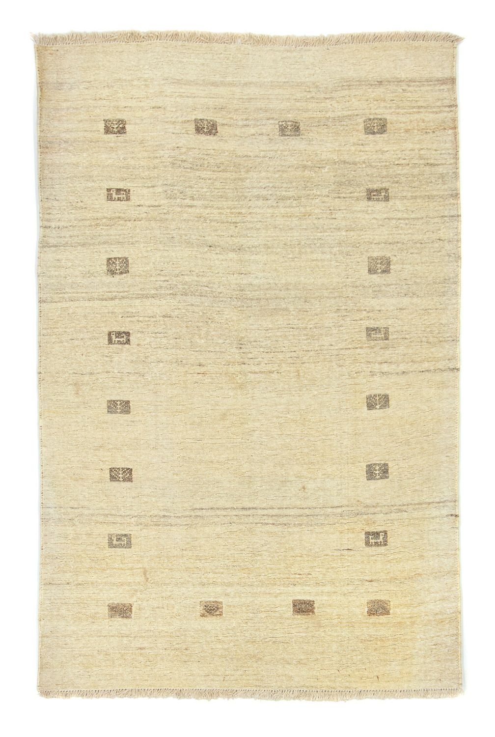 Tapis Gabbeh - Persan - 175 x 117 cm - beige