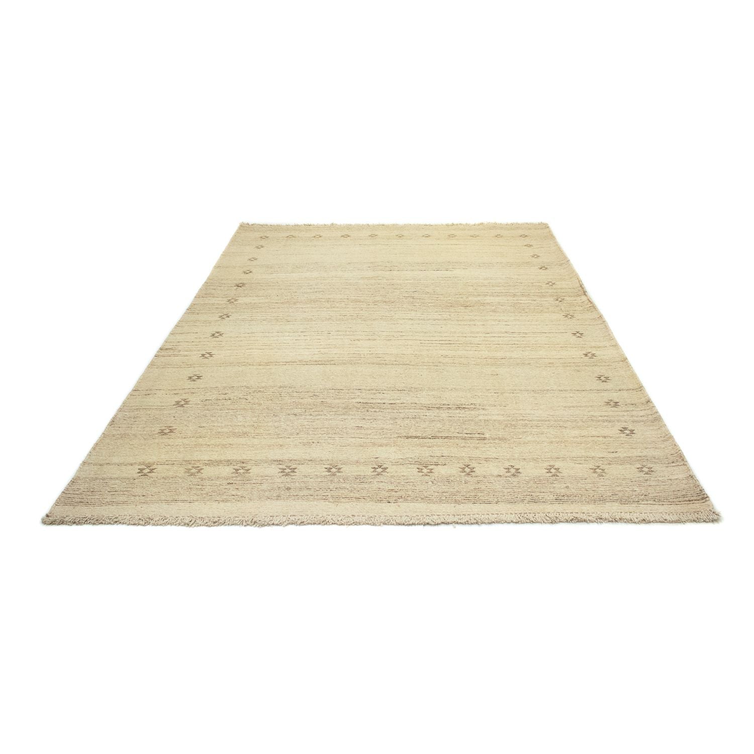 Tapis Gabbeh - Persan - 232 x 173 cm - beige