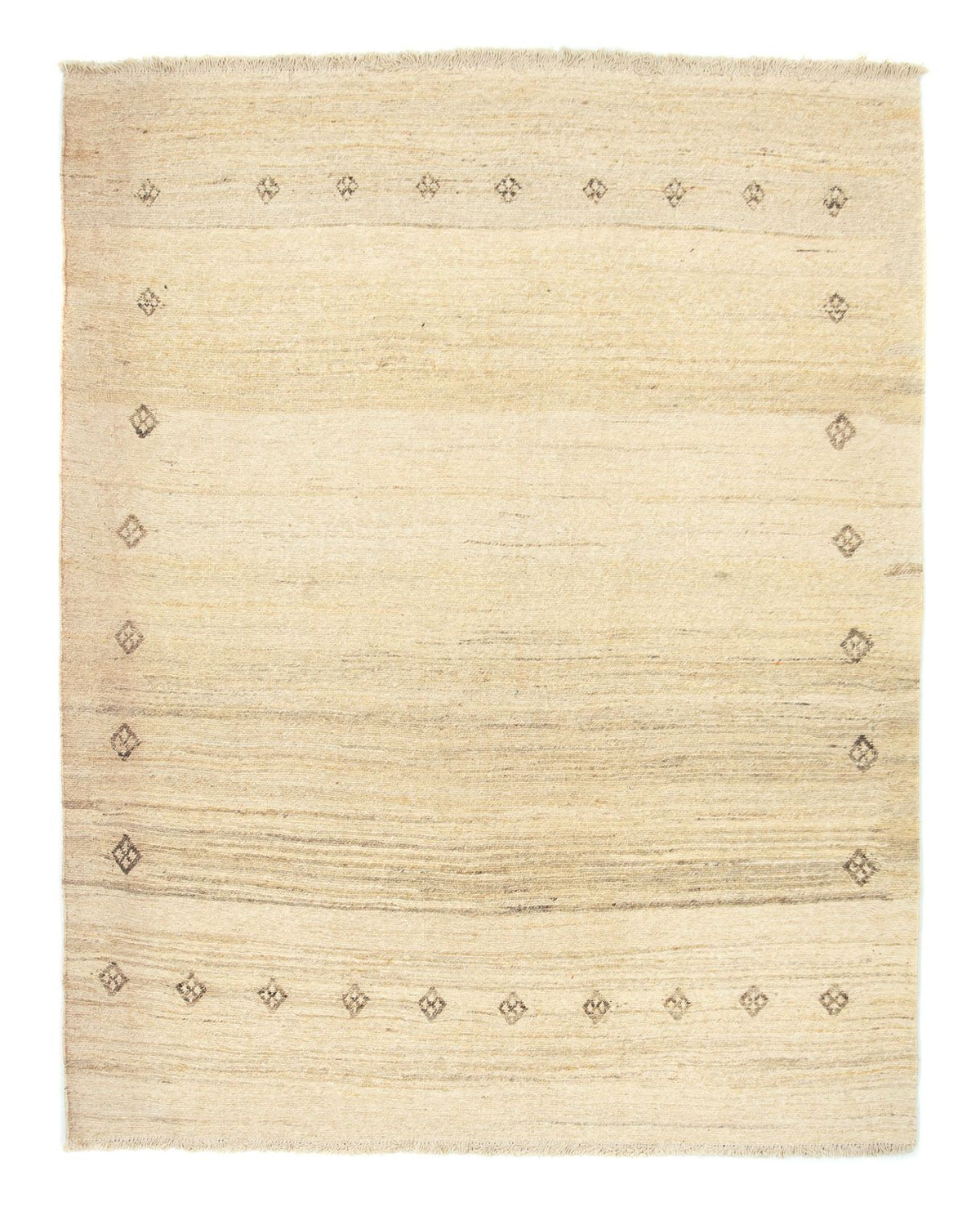 Tapis Gabbeh - Persan - 202 x 163 cm - beige