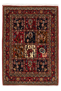 Tapis persan - Nomadic - 158 x 112 cm - rouge foncé