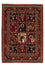 Tapis persan - Nomadic - 158 x 112 cm - rouge foncé
