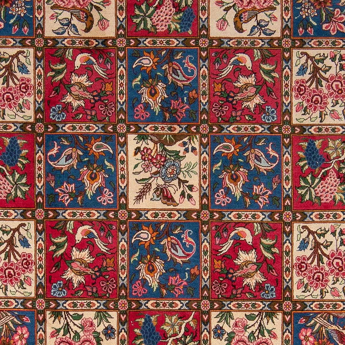 Tapis persan - Nomadic - 363 x 253 cm - rouge foncé