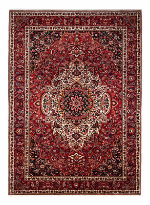 Tapis persan - Nomadic - 354 x 260 cm - rouge foncé