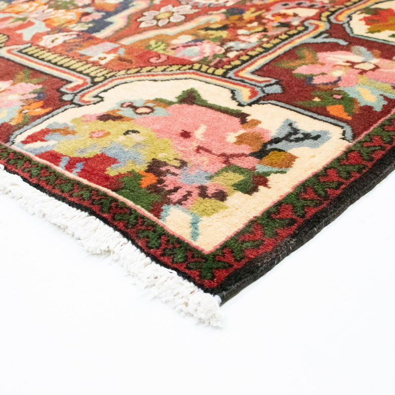 Tapis persan - Nomadic - 197 x 136 cm - rouge foncé