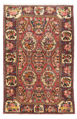 Tapis persan - Nomadic - 200 x 128 cm - rouge foncé
