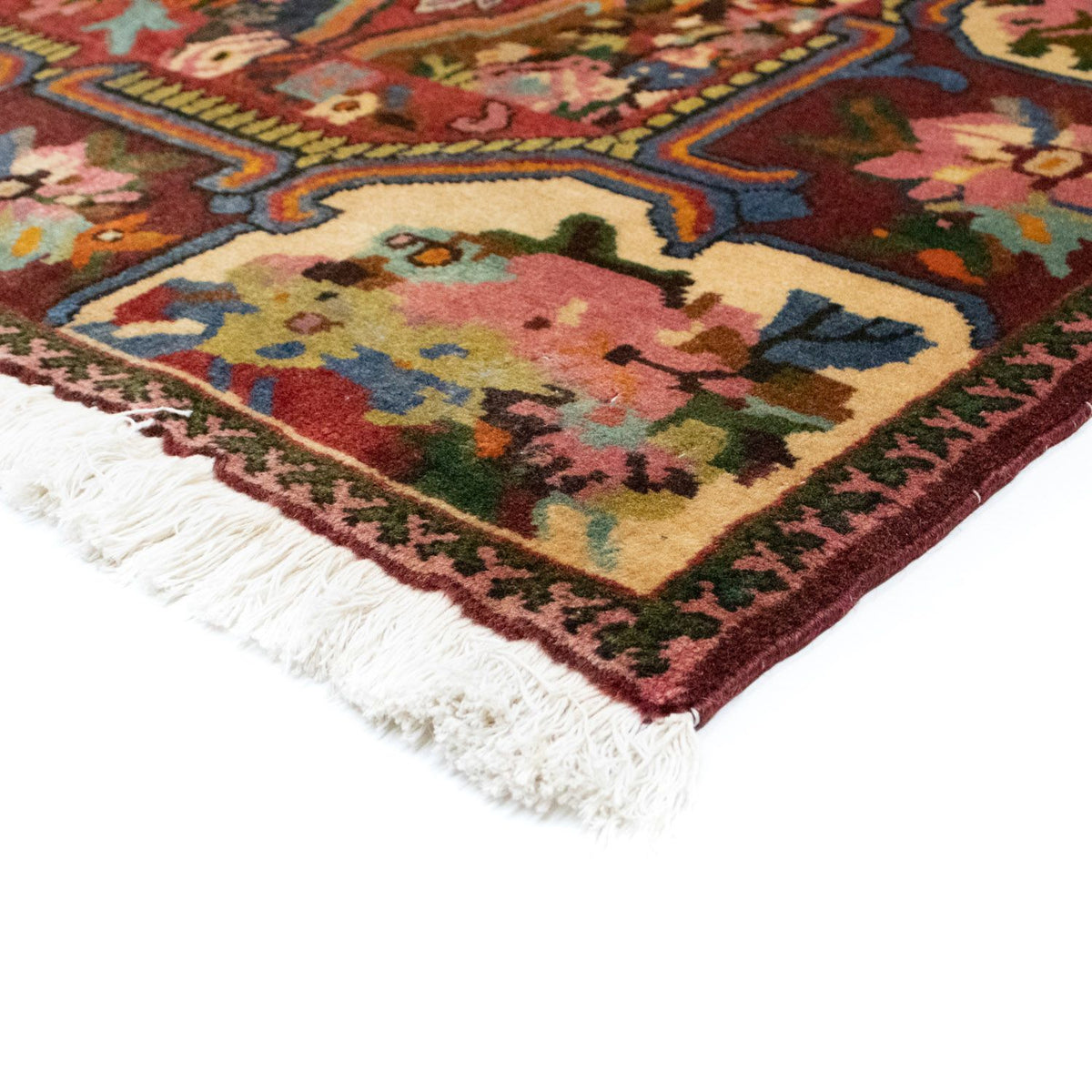 Tapis persan - Nomadic - 200 x 128 cm - rouge foncé