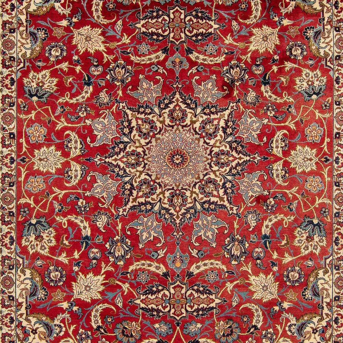 Tapis persan - Isfahan - Premium - 377 x 271 cm - rouge