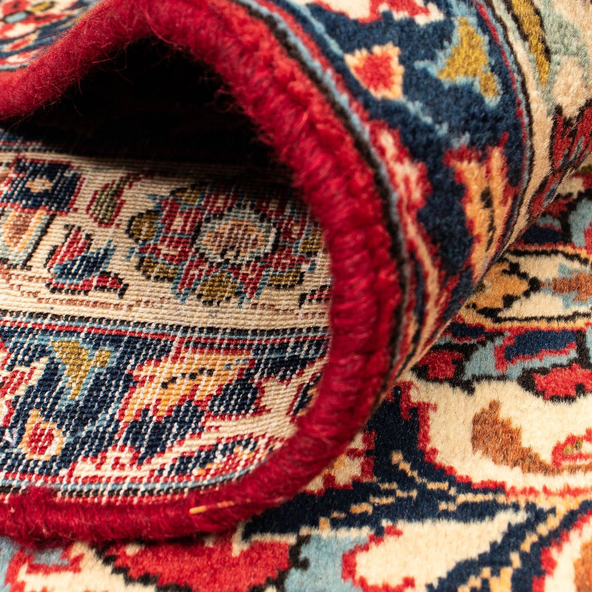 Tapis persan - Isfahan - Premium - 377 x 271 cm - rouge