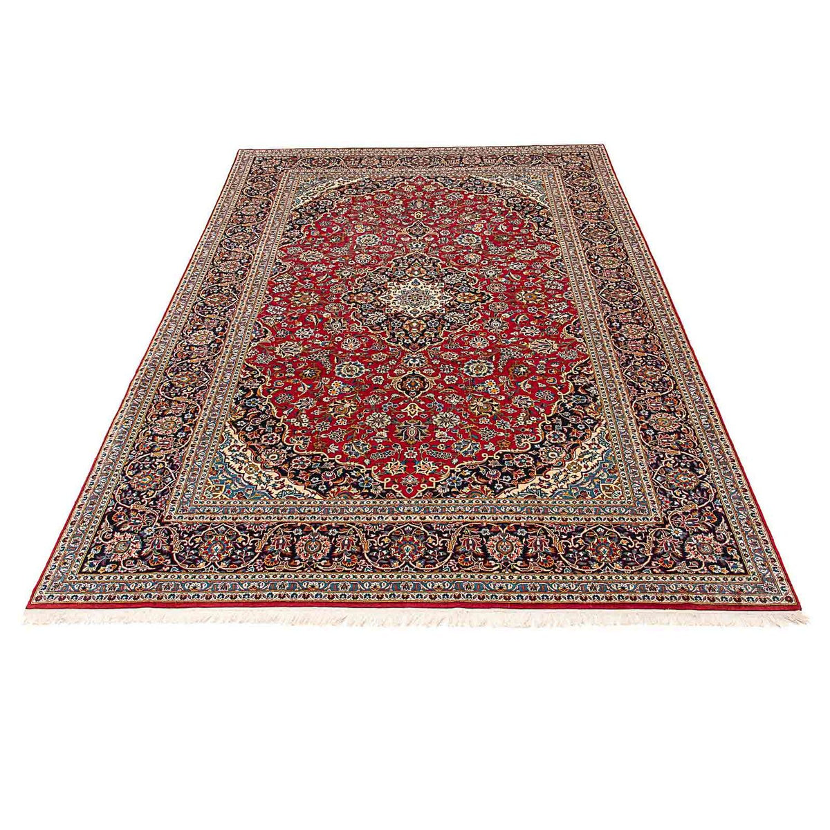 Tapis persan - Keshan - 380 x 267 cm - rouge