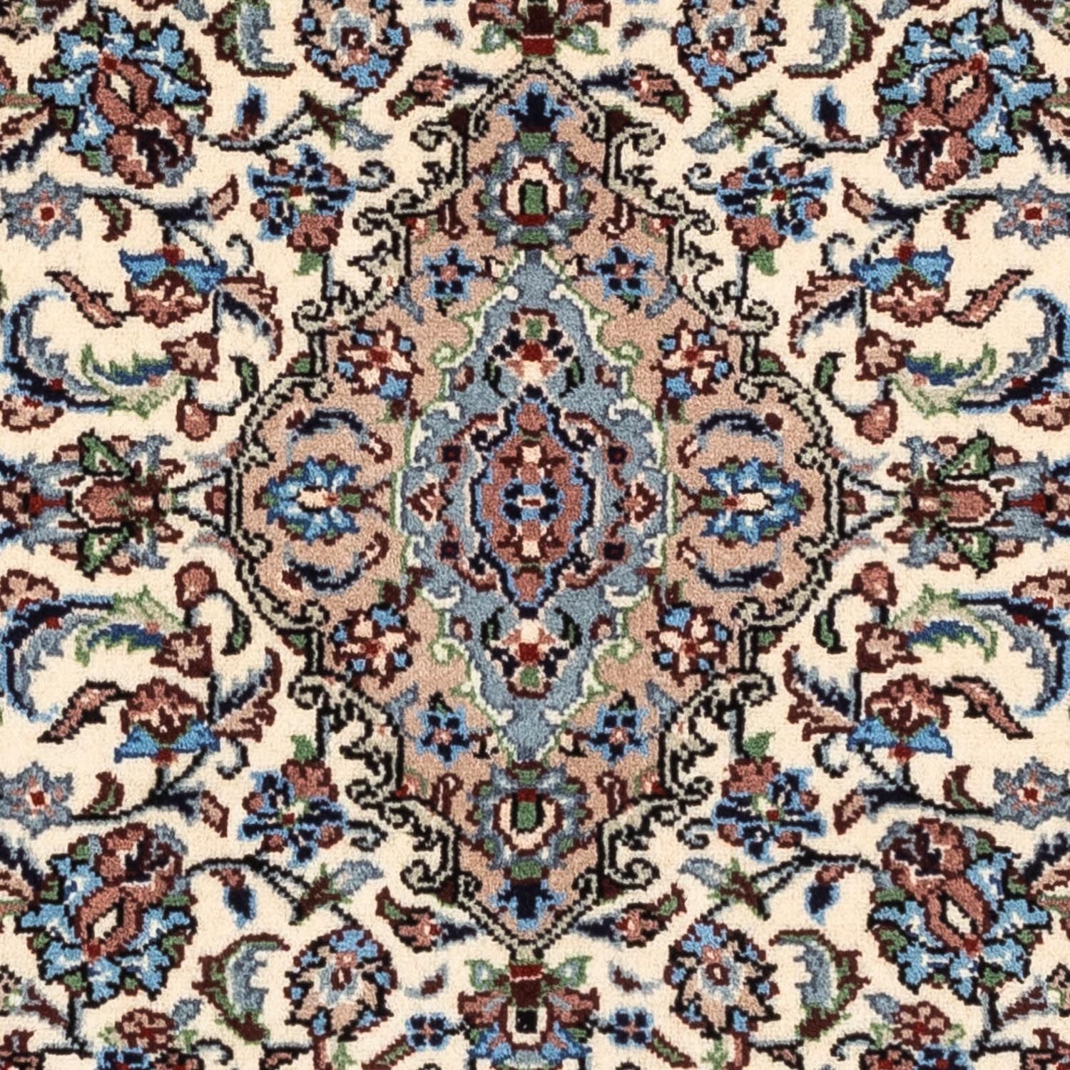 Tapis persan - Keshan - 140 x 100 cm - beige