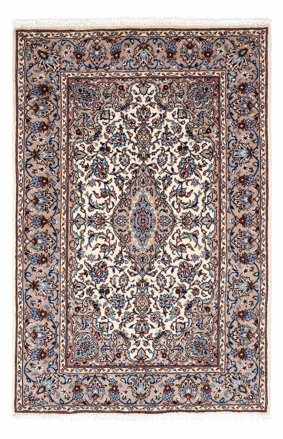 Tapis persan - Keshan - 150 x 98 cm - beige