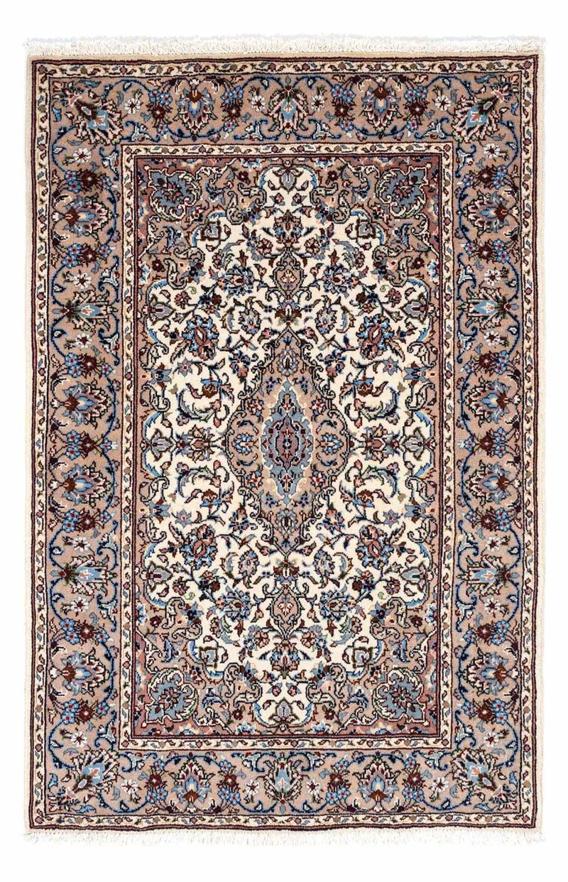 Tapis persan - Keshan - 150 x 98 cm - beige