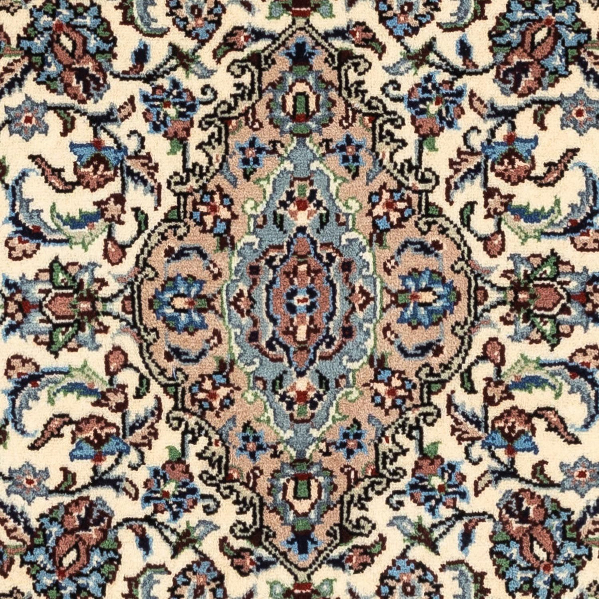 Tapis persan - Keshan - 143 x 98 cm - beige