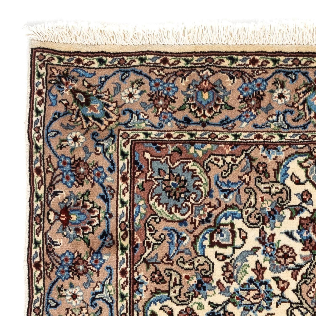 Tapis persan - Keshan - 143 x 98 cm - beige