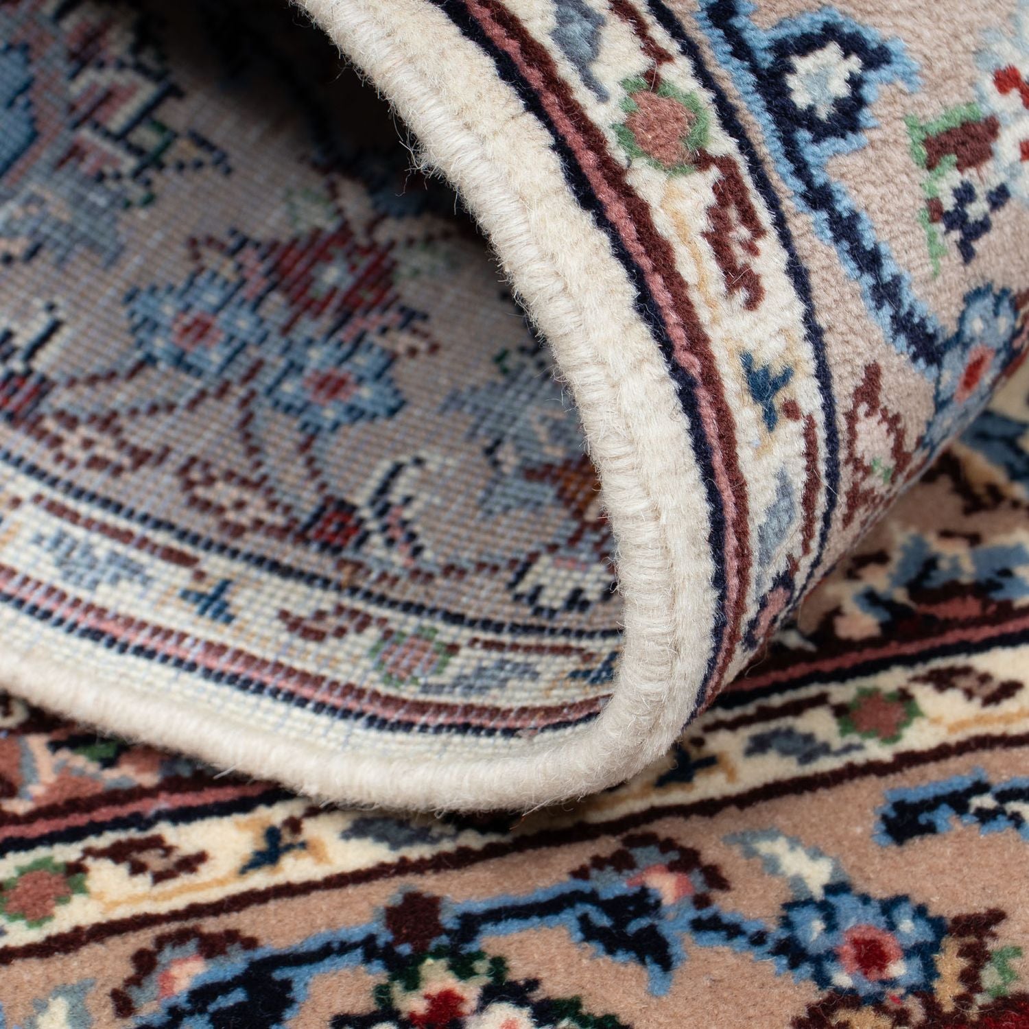 Tapis persan - Keshan - 153 x 98 cm - beige