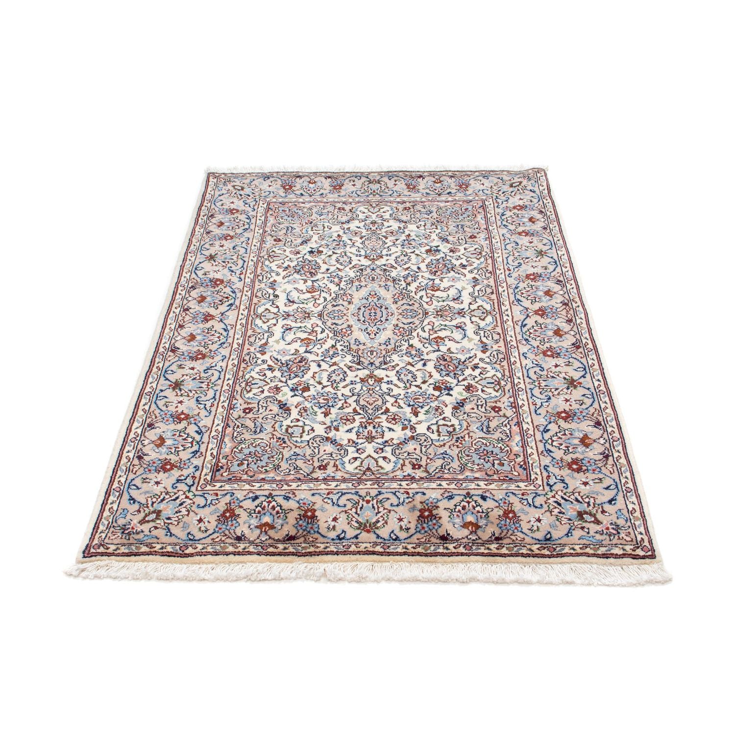 Tapis persan - Keshan - 153 x 98 cm - beige