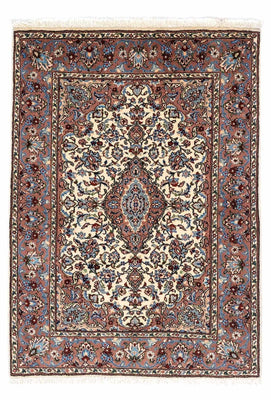 Tapis persan - Keshan - 142 x 99 cm - beige