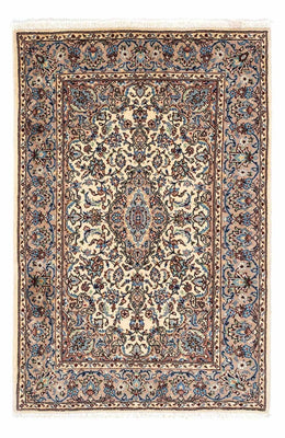 Tapis persan - Keshan - 148 x 97 cm - beige