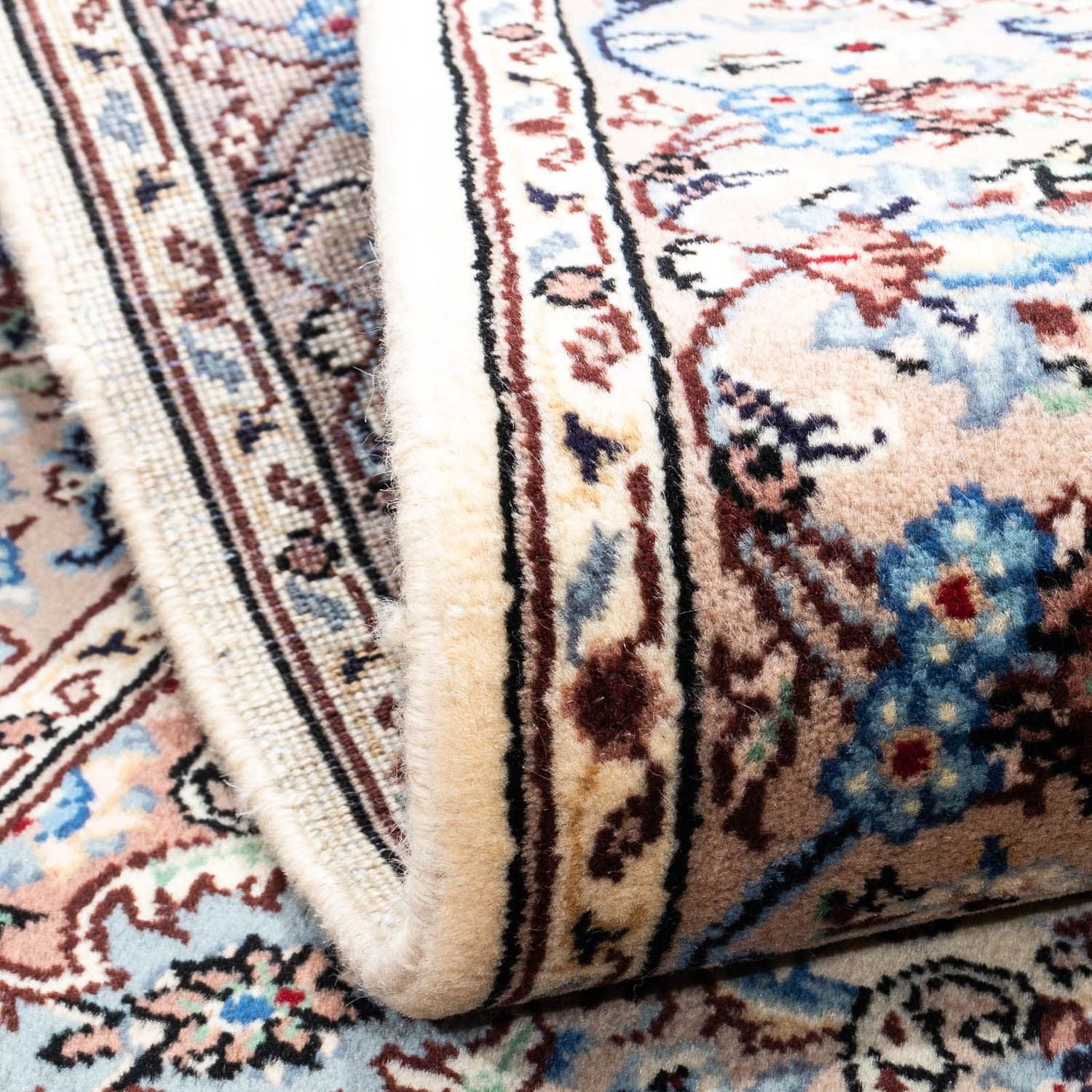 Tapis persan - Keshan - 148 x 97 cm - beige