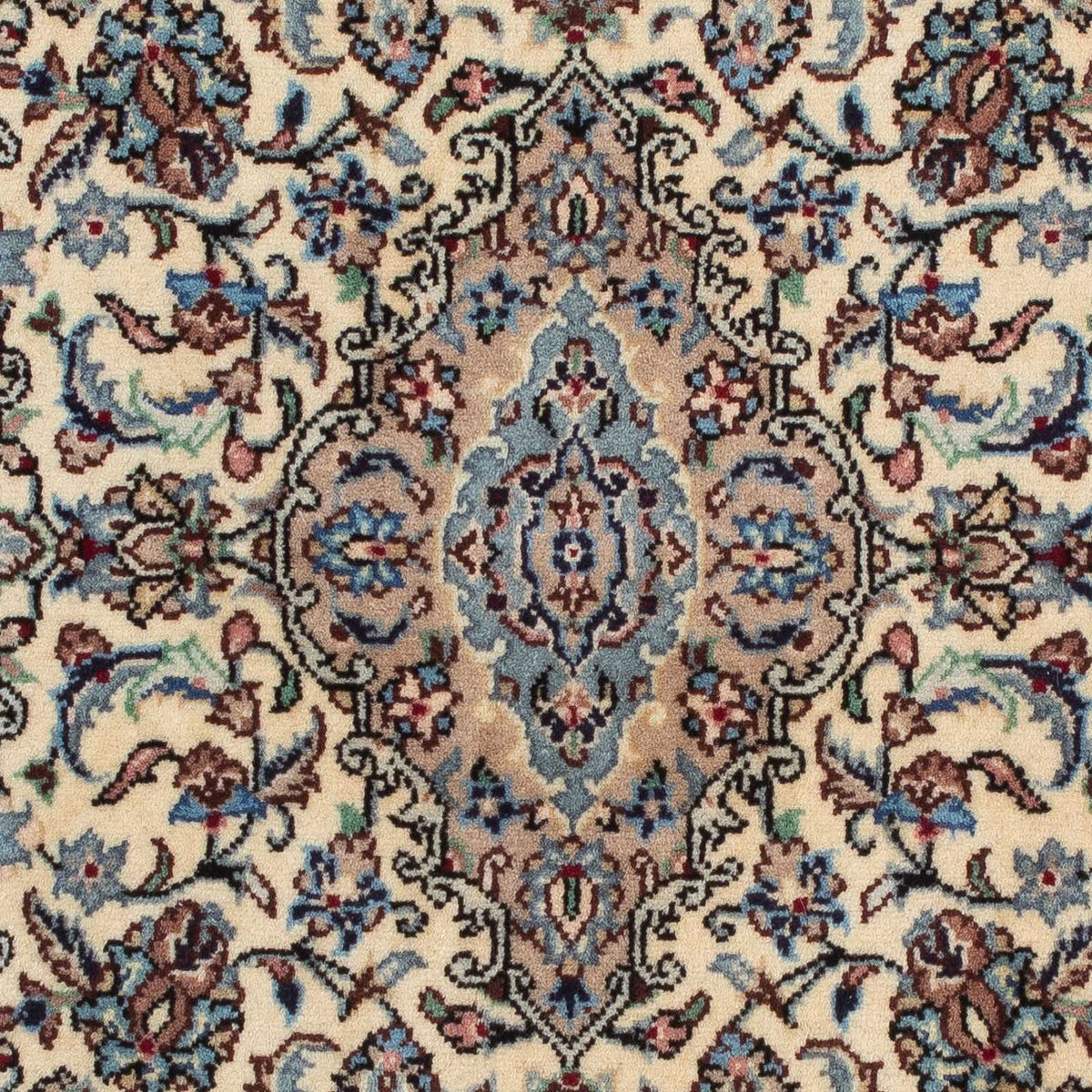 Tapis persan - Keshan - 147 x 98 cm - beige