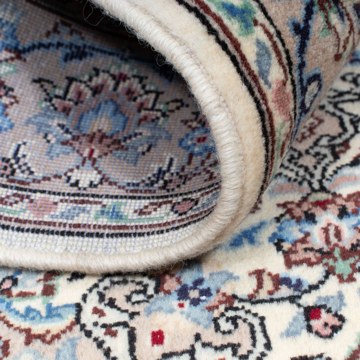 Tapis persan - Keshan - 147 x 98 cm - beige